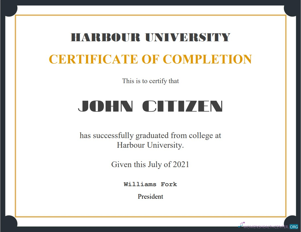 Download USA Recognition Cert Photoshop template